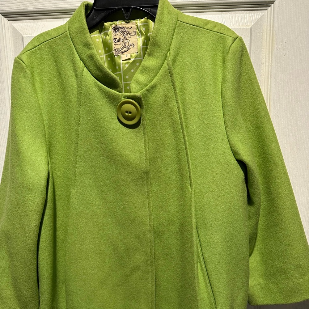 Tulle Vibrant Green Women's Jacket
